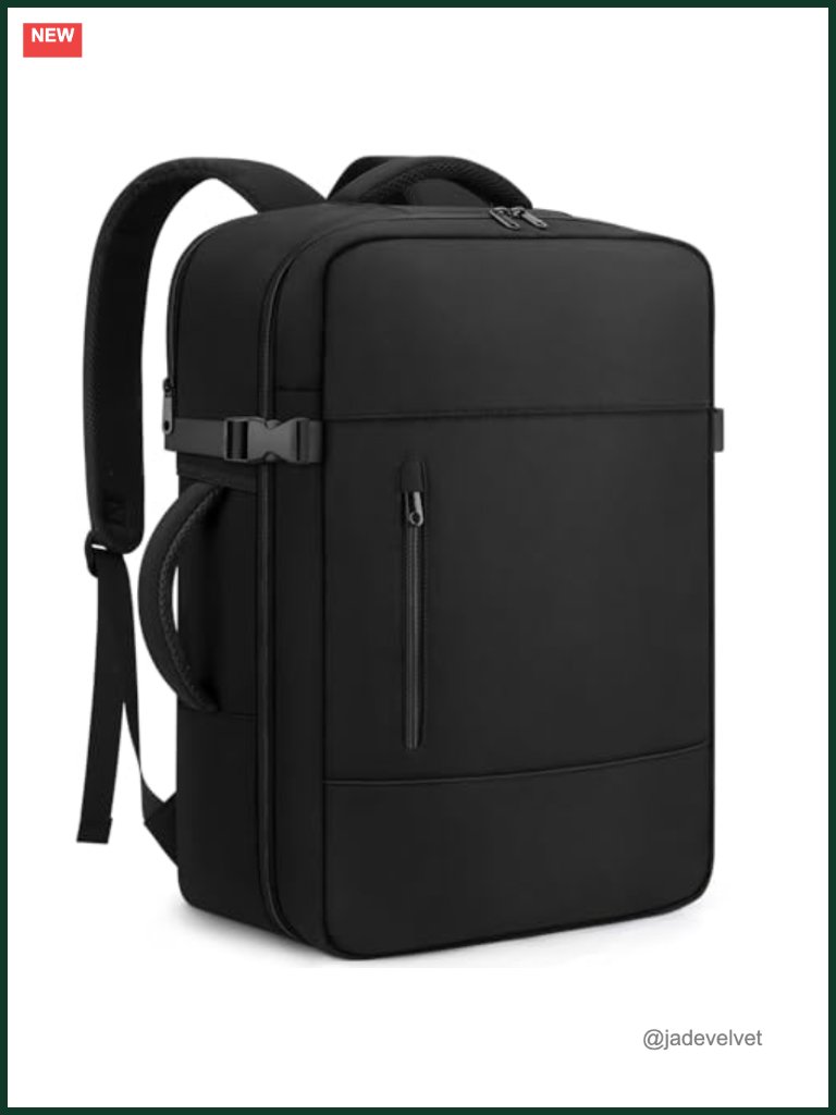 45l Travel Backpack Laptop Bag Carry On Airline Approved Water Resistant